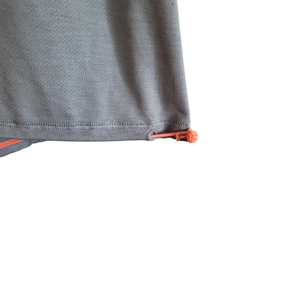 Athleta Hooded Short Sleeve Pull Over‎ Cover Up Blouse Medium - Picture 5 of 15